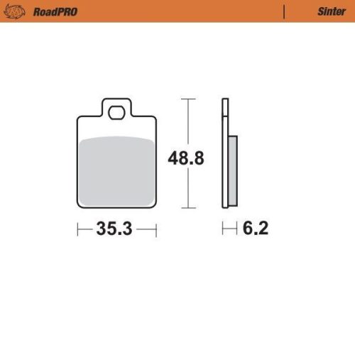 Placute frana MOTO-MASTER Sinter 401503