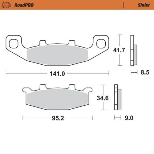 Moto-Master Placute Frana Sinter Spate 402102