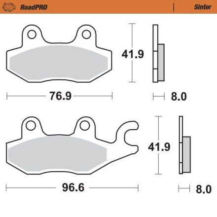 Moto-Master Placute Frana Sinter Fata 402901