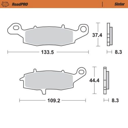 Moto-Master Placute Frana Sinter Spate 404102