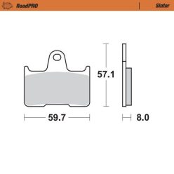 Placute frana MOTO-MASTER Sinter 404402