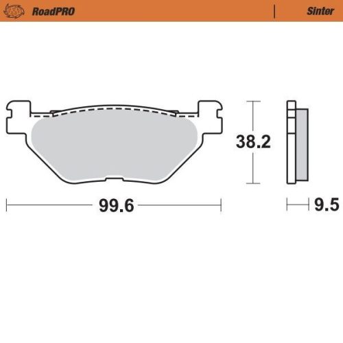 Moto-Master Placute Frana Sinter Spate 405802