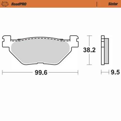 Plăcuțe frână sinterizate MOTO-MASTER 405802