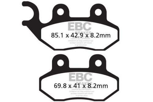 Ebc Placute Frana Sintered Hh Fa264Hh