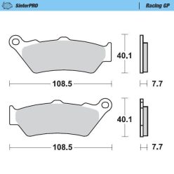 Placute frana MOTO-MASTER Sinter Offroad 093112