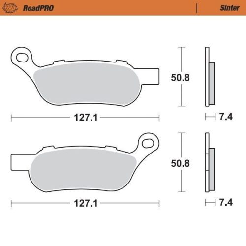 Moto-Master Placute Frana Sinter Spate 412102