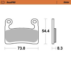 Moto-Master Placute Frana Sinter Fata 413501