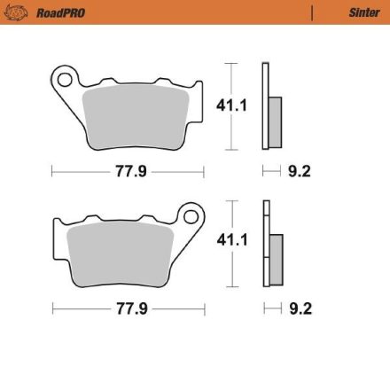 Moto-Master Placute Frana Scooter 413403