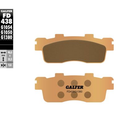 Galfer Placute Frana Sintered Scooter Fd438G1380