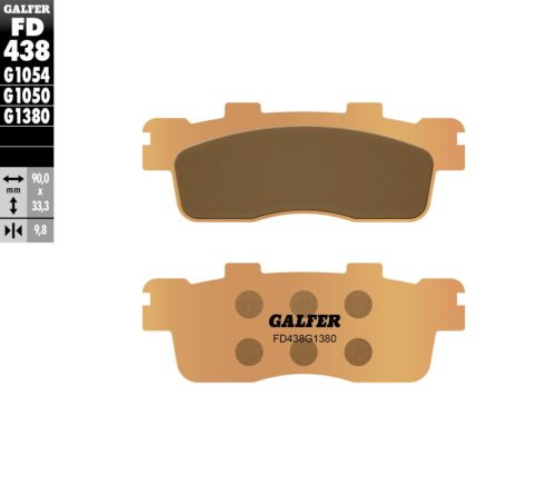 Placute frana GALFER Sinter Scuter FD438G1380