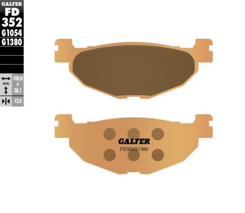 Placute frana GALFER Sinter Scuter FD352G1380