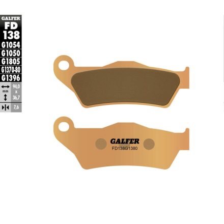 Galfer Placute Frana Sintered Scooter Fd138G1380