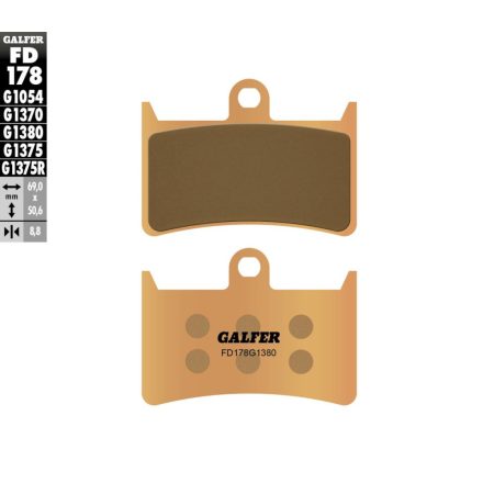 Galfer Placute Frana Sintered Scooter Fd178G1380