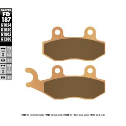 Galfer Placute Frana Sintered Scooter Fd187G1380