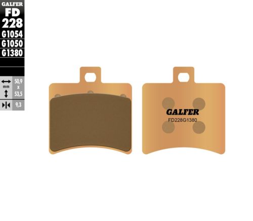Placute frana GALFER Sinter Scuter FD228G1380