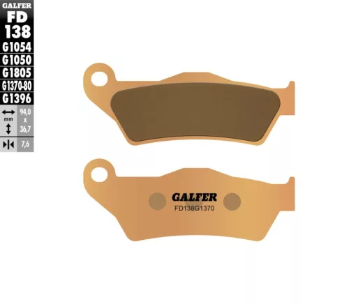 Plăcuțe frână Galfer sinterizate FD138G1370