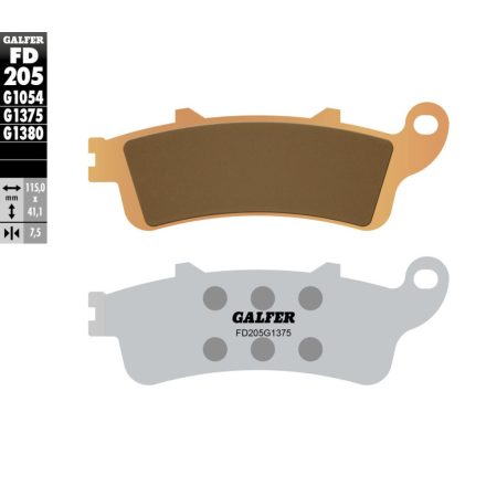 Galfer Placute Frana Sintered Sport Fd205G1375