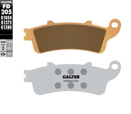 Galfer Placute Frana Sintered Sport Fd205G1375