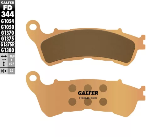 Plăcuțe frână Galfer sinterizate FD344G1370