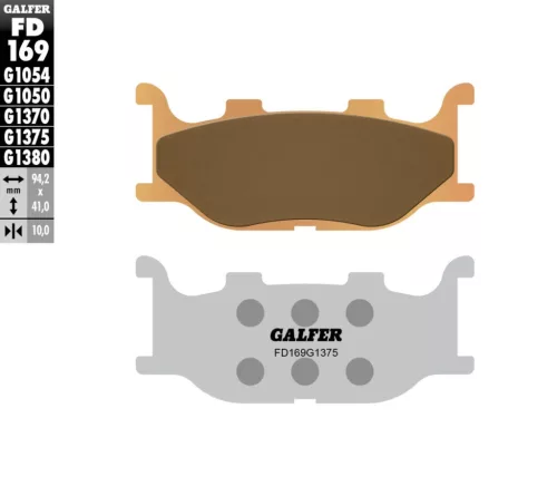 Plăcuțe frână Galfer sinterizate FD169G1375