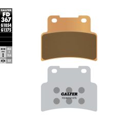 Plăcuțe frână Galfer sinterizate FD367G1375