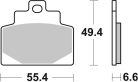 Sbs Placute Frana Sint Scoot 224Ms