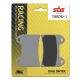 Placute frana SBS Dual Sinter Racing -1 Fata 706DS-1