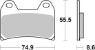 Sbs Placute Frana Sint Race 706Ds-1