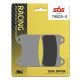 Placute frana SBS Dual Sinter Racing -2 Fata 706DS-2