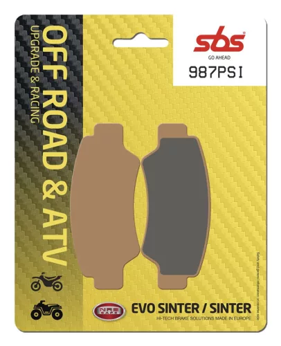 Plăcuțe frână sinterizate SBS 987PSI