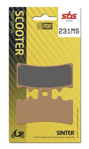 Plăcuțe frână sinterizate SBS 231MS
