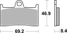 Sbs Placute Frana Sint Race 966Ds-1