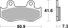 Sbs Placute Frana Sint Scoot 104Ms