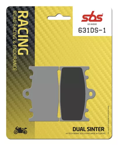 Plăcuțe frână sinterizate SBS 631DS-1
