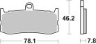 Sbs Placute Frana Sint St/Ra 864Rst