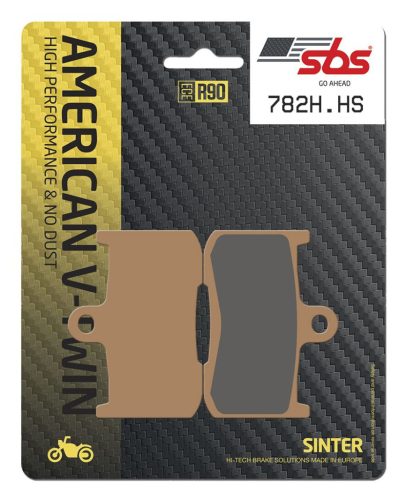 Plăcuțe frână sinterizate SBS 782H.HS