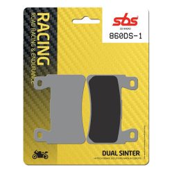 Placute frana SBS Dual Sinter Racing -1 Fata 860DS-1