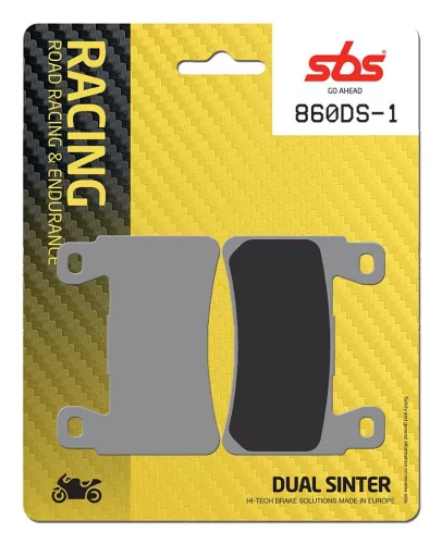 Plăcuțe frână sinterizate SBS 860DS-1