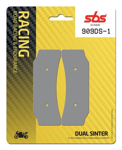 Placute frana SBS Dual Sinter Racing -1 Fata 909DS-1