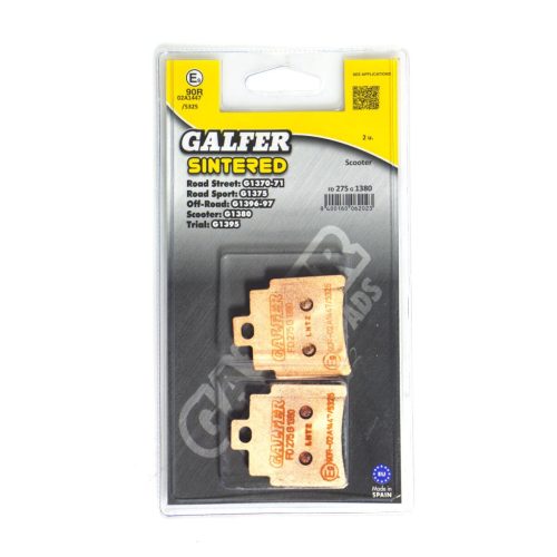Plăcuțe frână Galfer sinterizate FD275G1380