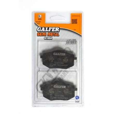 Galfer Placute Frana Semi Metal Fd127G1054