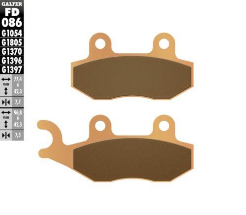 Placute frana GALFER Sinter Offroad ATV FD086G1397
