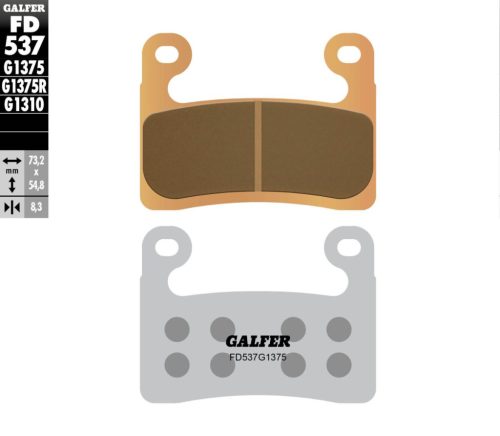 Placute frana GALFER Sinter Sport FD537G1375