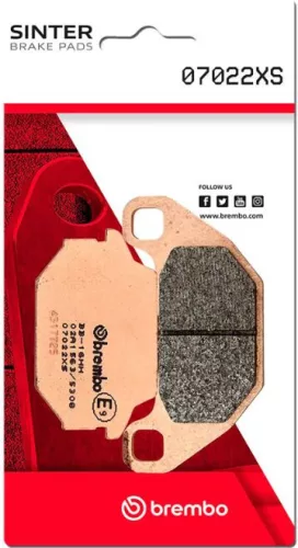 Plăcuțe frână Brembo sinterizate XS față/spate 07022XS