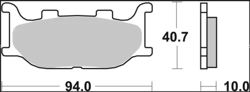 Plăcuțe frână Brembo sinterizate XS față 07042XS