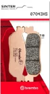 Plăcuțe frână Brembo sinterizate XS spate 07043XS