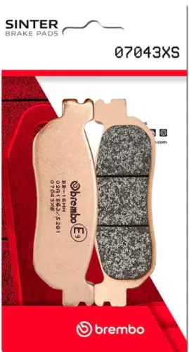 Plăcuțe frână Brembo sinterizate XS spate 07043XS