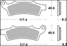 Plăcuțe frână Brembo sinterizate XS față 07045XS