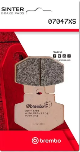 Plăcuțe frână Brembo sinterizate XS spate 07047XS