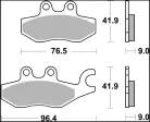 Plăcuțe frână Brembo sinterizate XS față/spate 07060XS